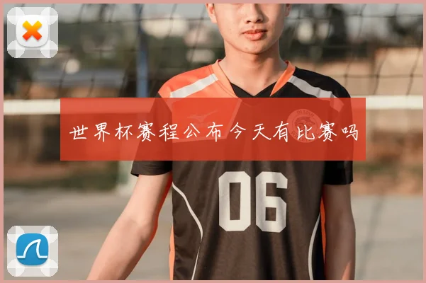 世界杯赛程公布今天有比赛吗